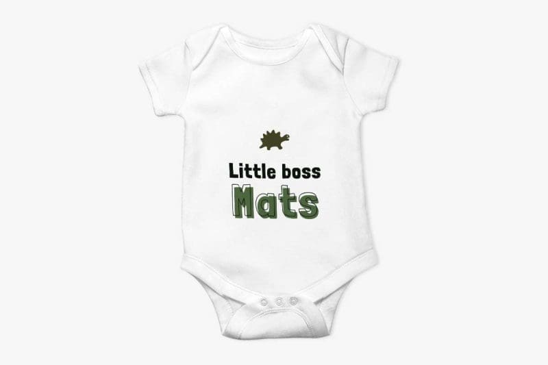 Rompertje Baby - Little boss