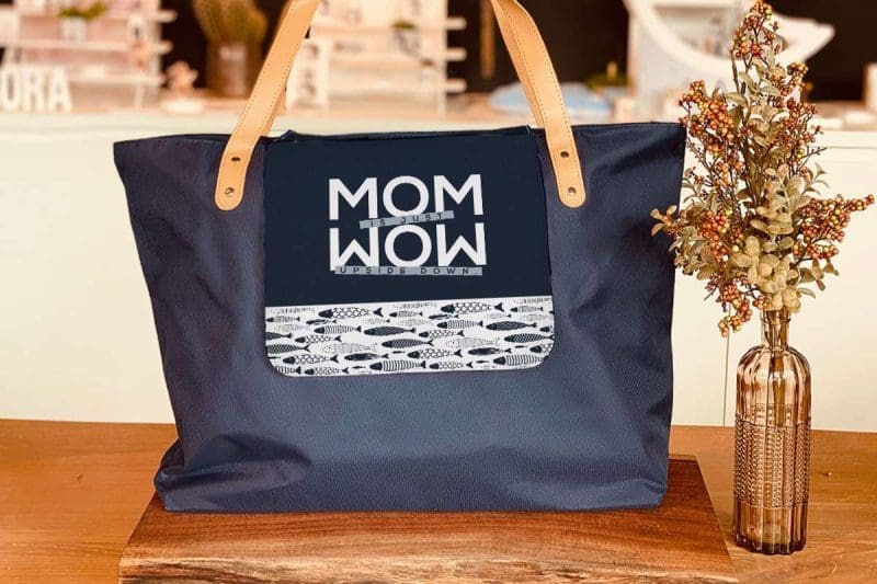 Mommy Bag - Visjes patroon