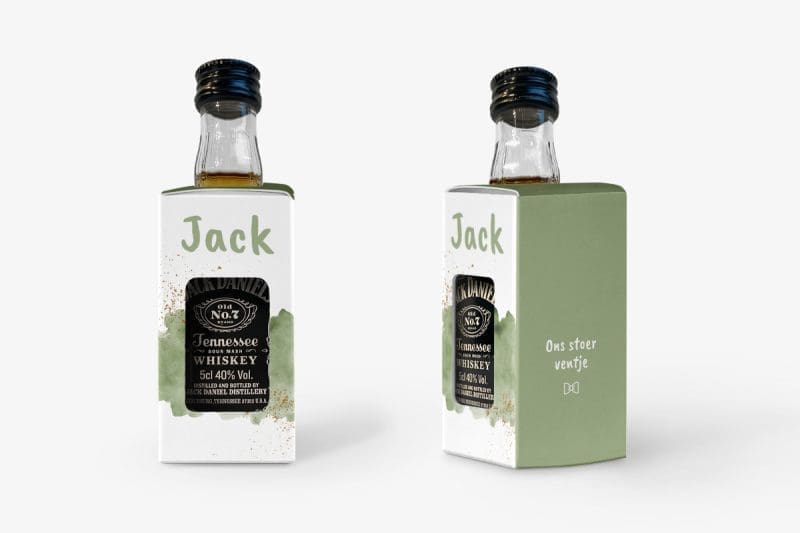 Jack Daniels - Jack waterverf