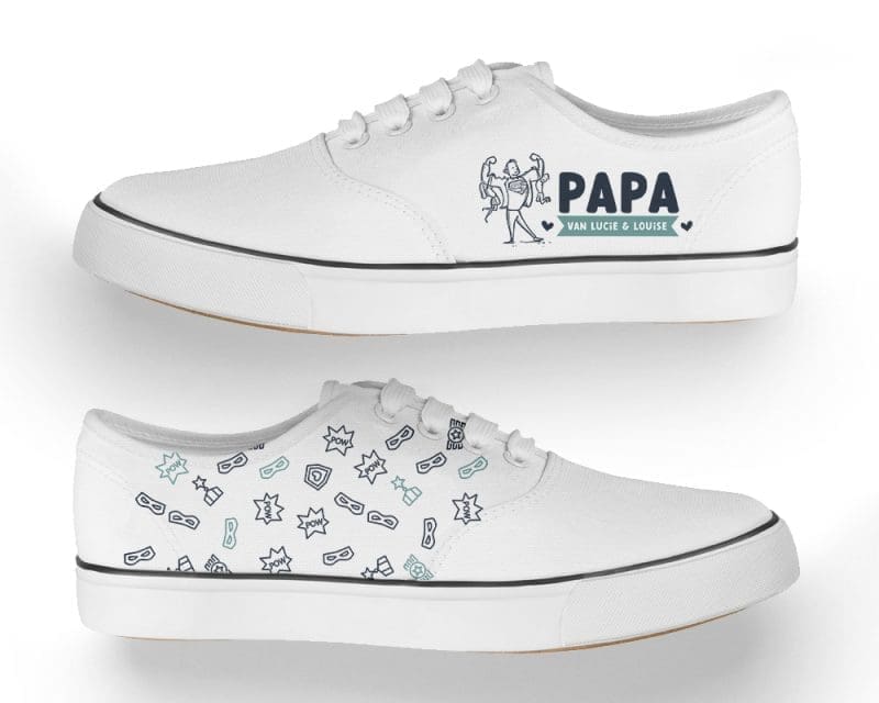 Gepersonaliseerde sneakers - Super Papa