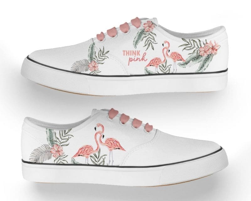 Gepersonaliseerde sneakers - Flamingo
