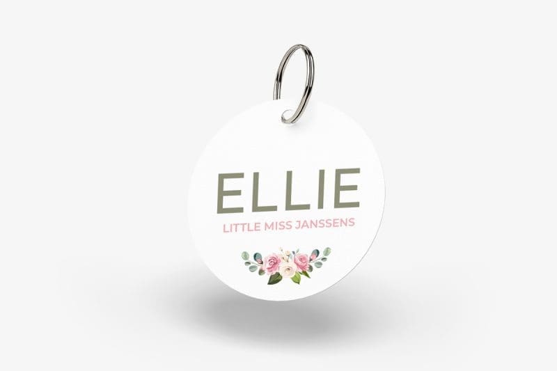 Sleutelhanger - Ellie bloem