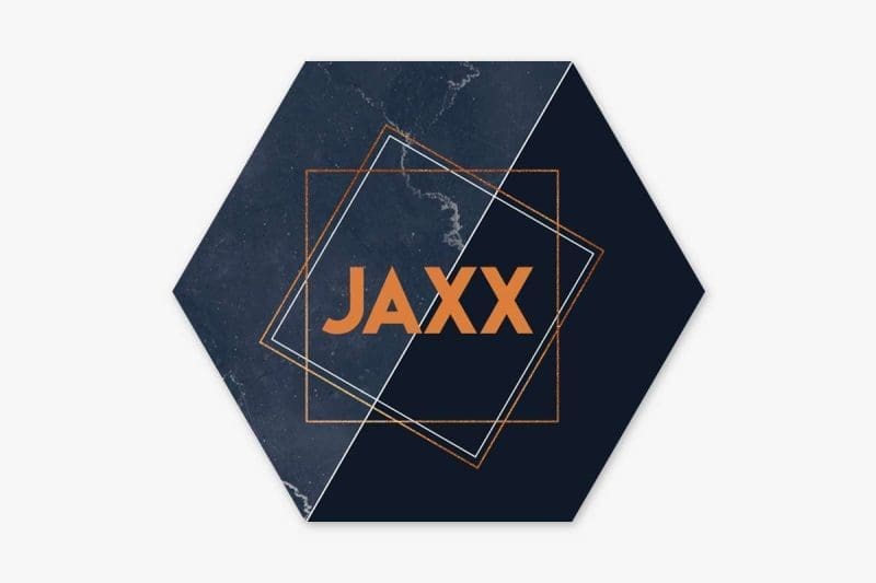 Naamstickers - Jaxx Marmer